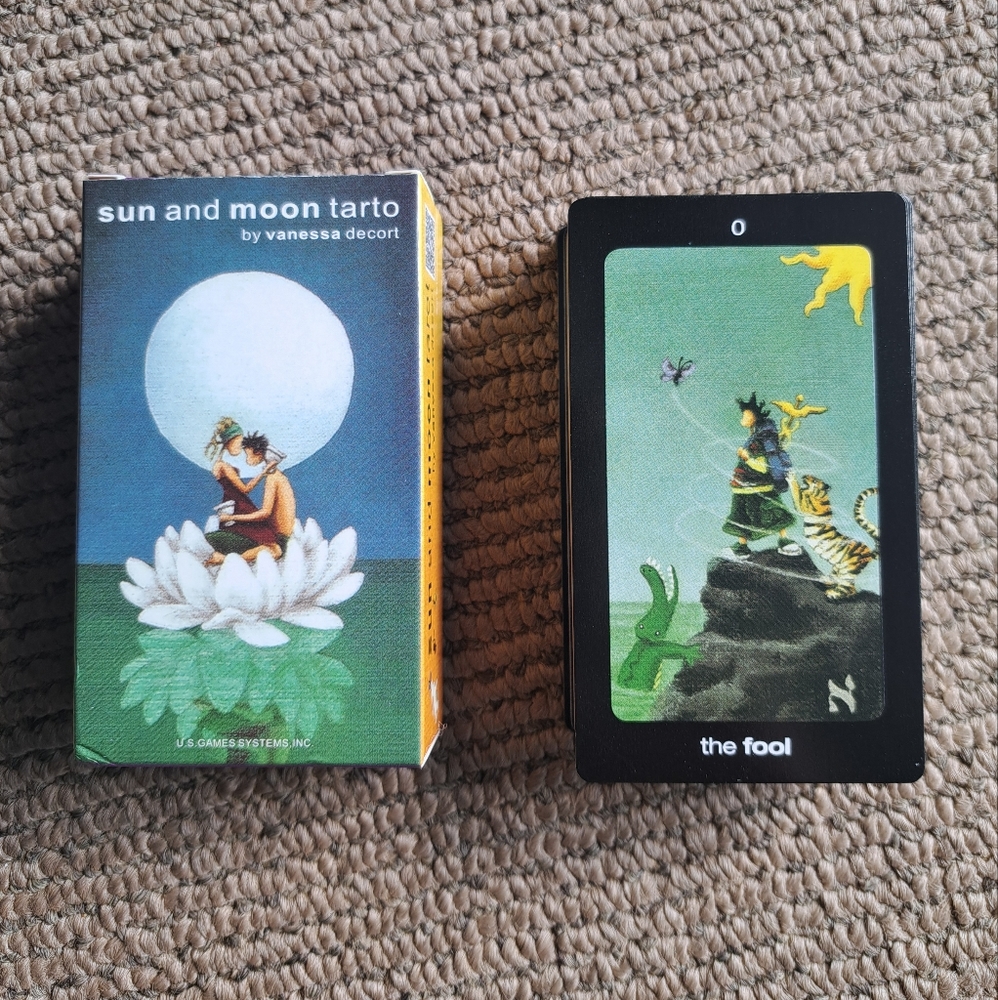 SOLD OUT!!!   Sun and Moon Tarot A 78-Card Deck